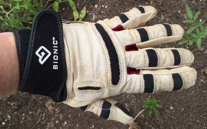 Bionic garden gloves