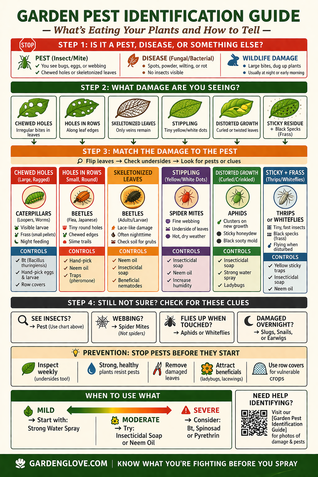 GardenGlove.com Garden Pest Identification Guide