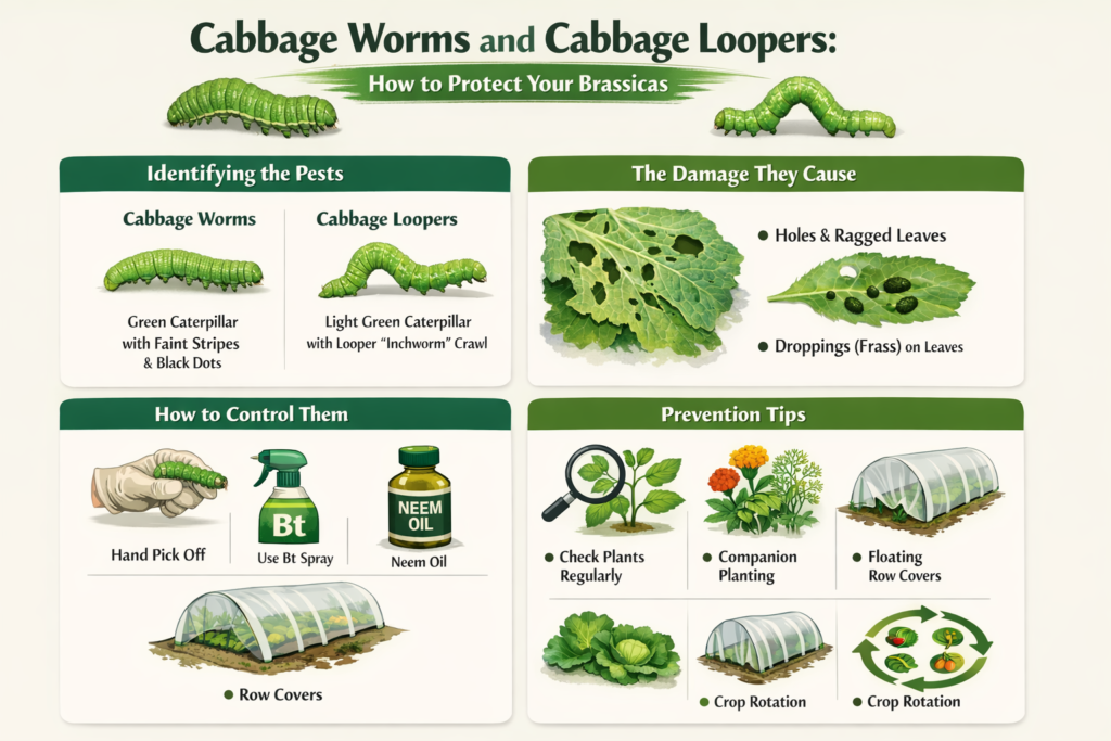 GardenGlove.com Cabbage Worms Chart