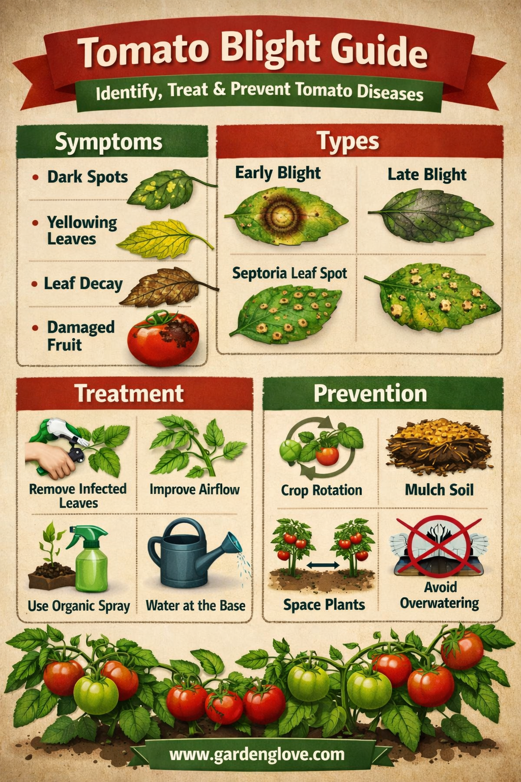 GardenGlove.com Tomato Blight Guide