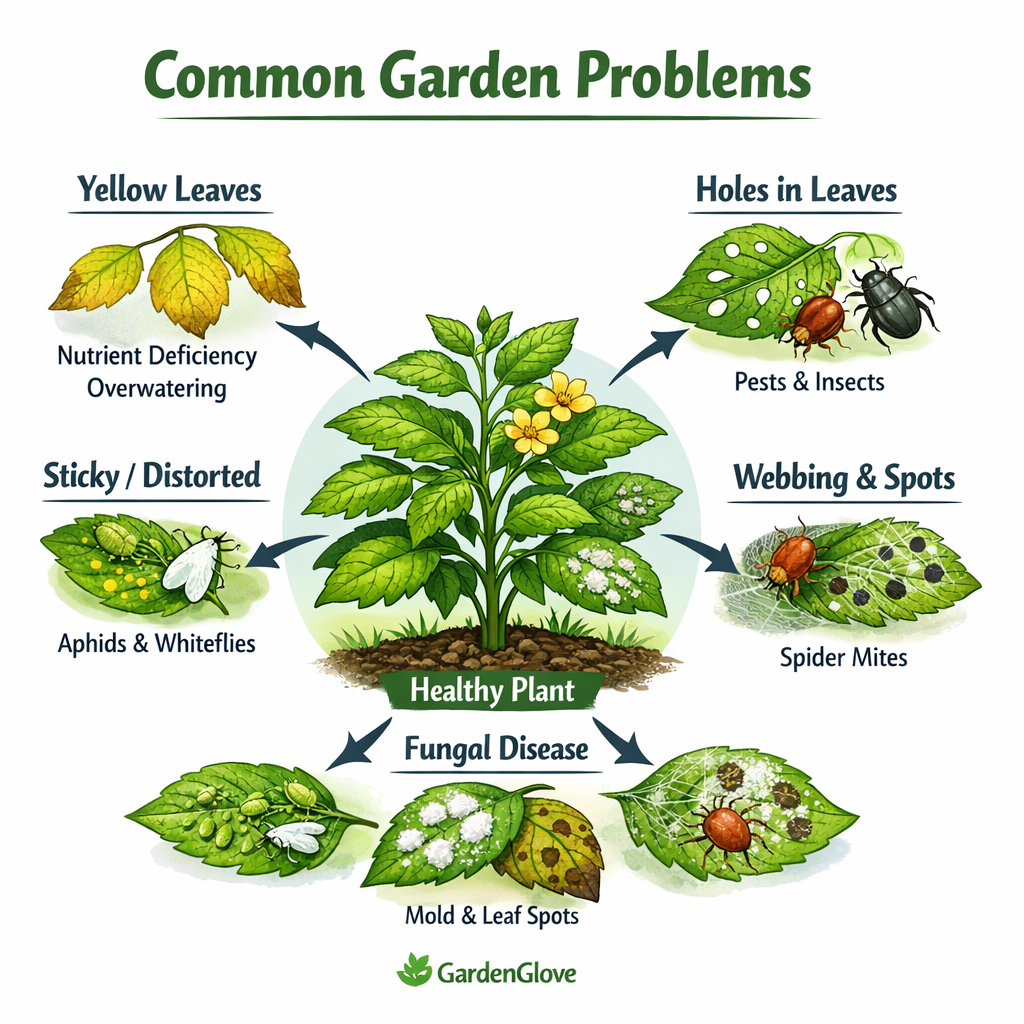 GardenGlove.com Common Garden Problems