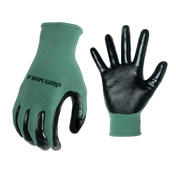 Firm Grip Nitrile Gloves for weeding