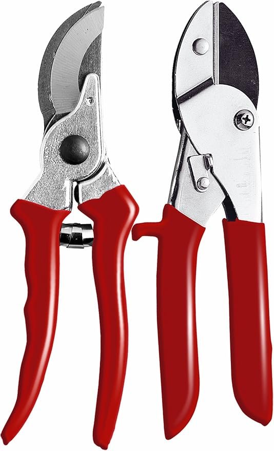 Comparison of bypass and anvil pruners