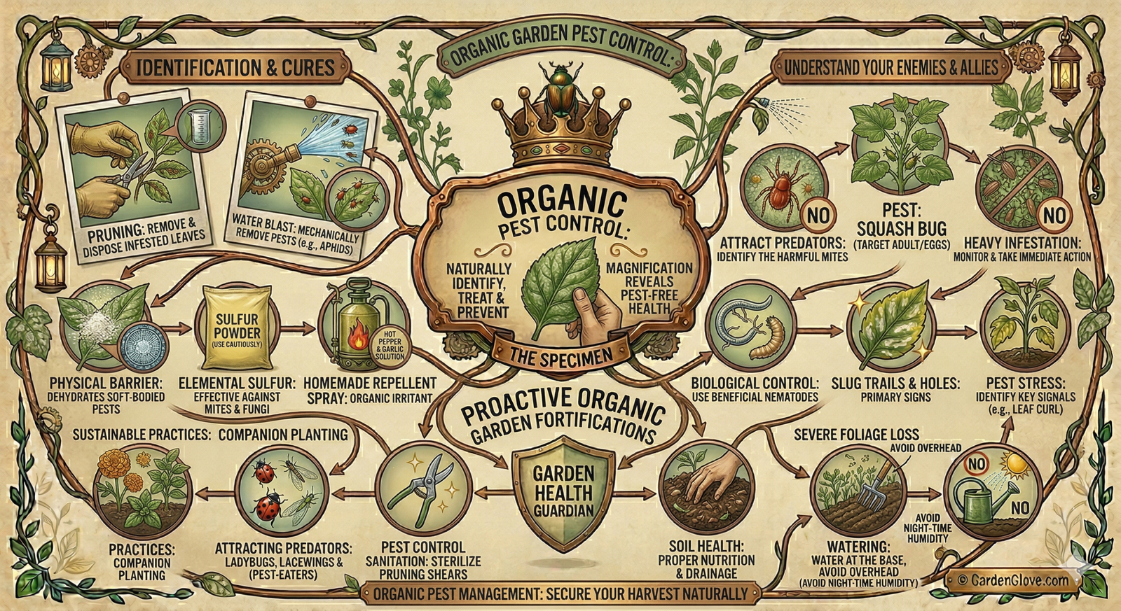 GardenGlove.com, Organic Gardening Pest Control