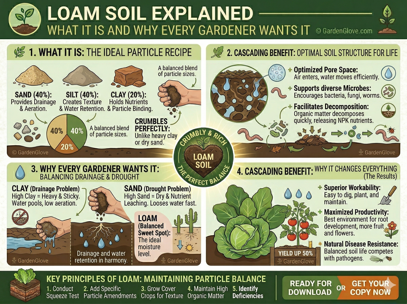 GardenGlove.com loam soil explained