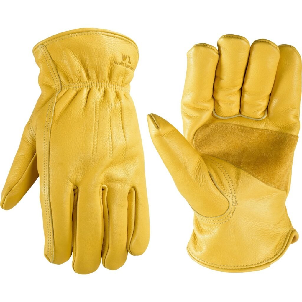 Wells Leather Garden Gloves
